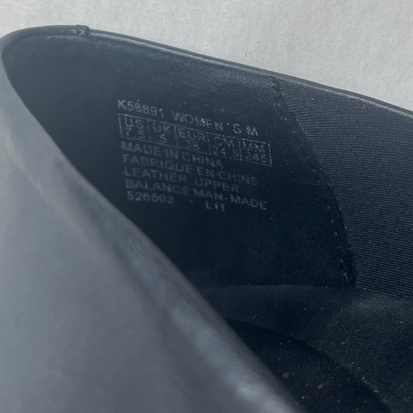 Rockport Adidas Adiprene Black Leather Janae Platform Stiletto Heels Pumps 7.5 - Picture 12 of 12